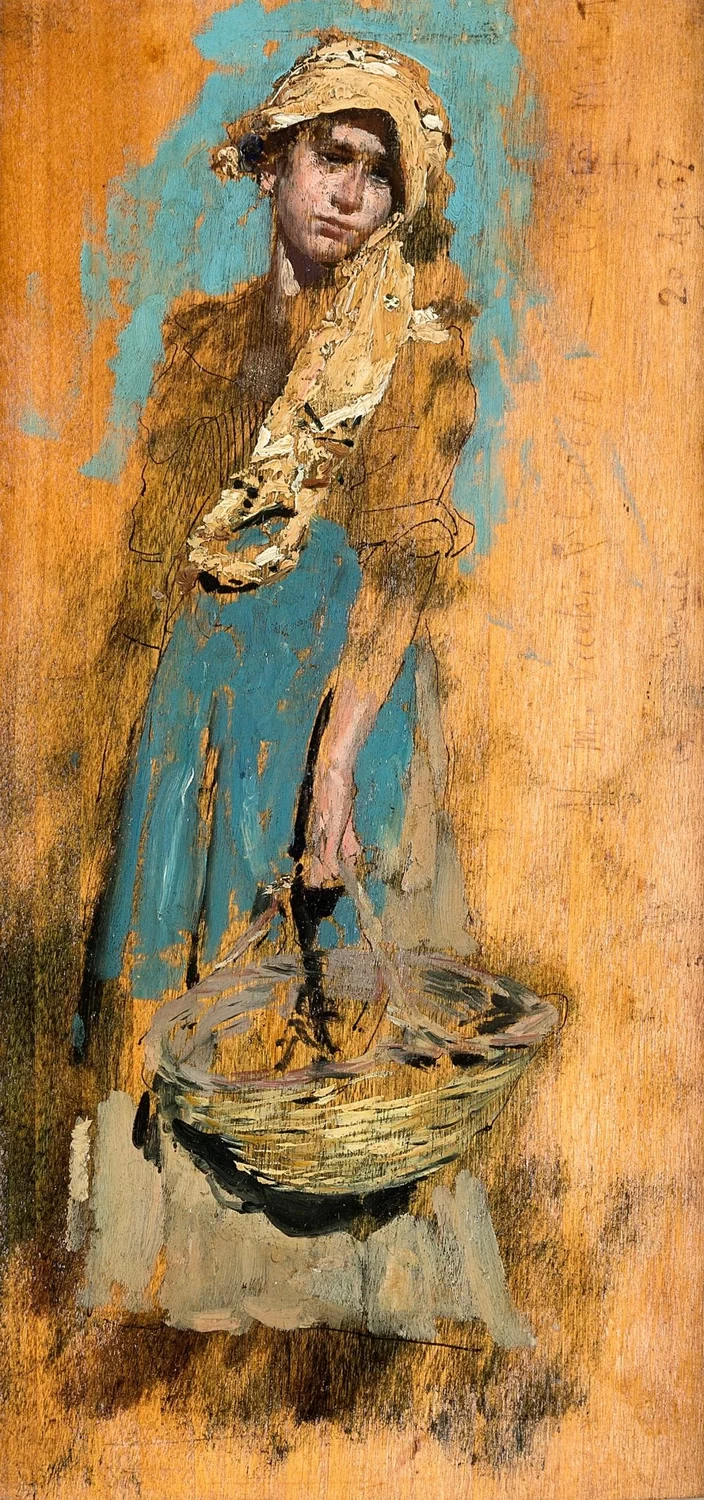 Francesco Paolo Michetti - Contadinella, 1887